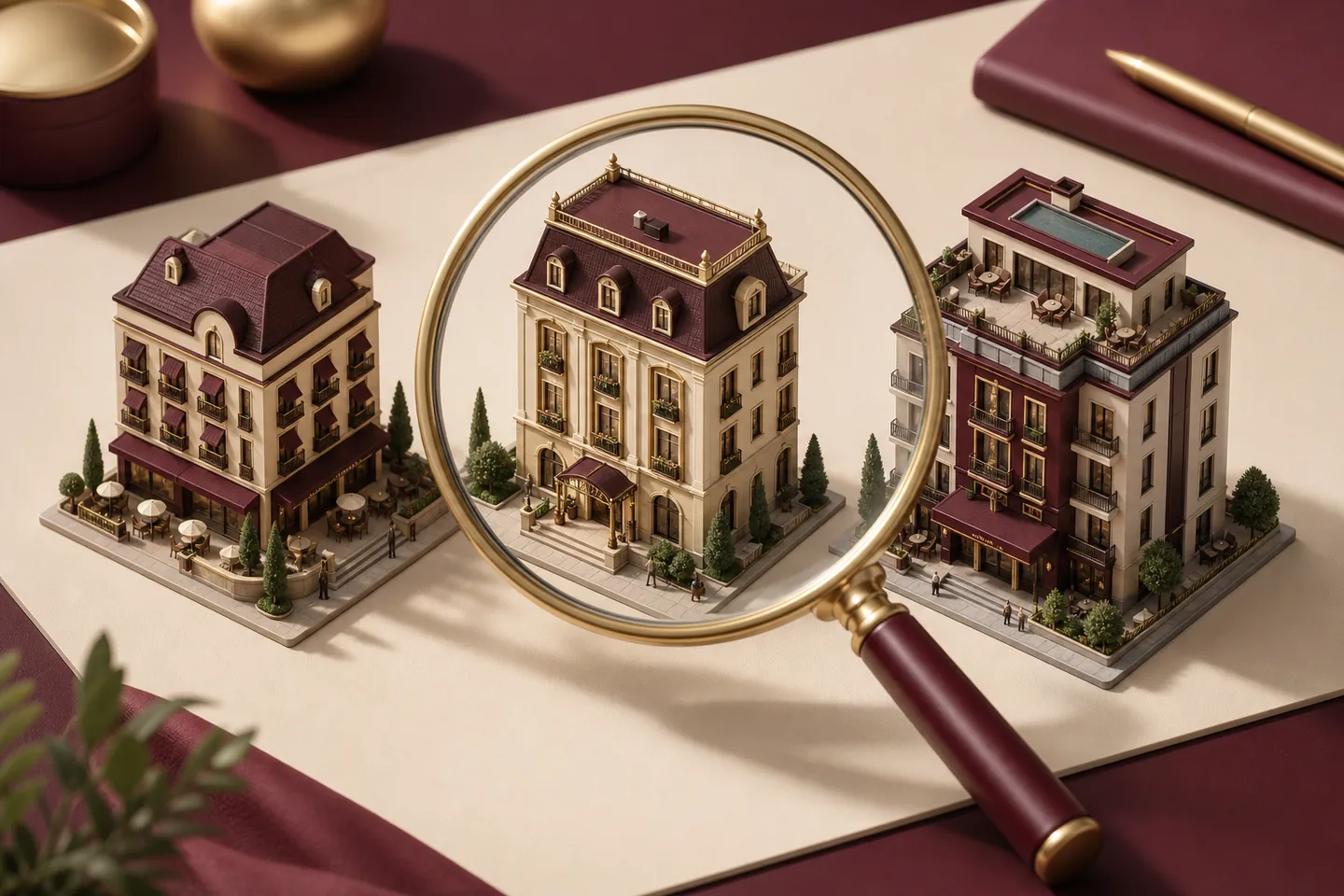 Choosing Between the Three Crown Hotels for a Mixed Group